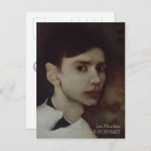 Jan Mankes Self-Portrait CC0689 Postcard Postkarte (Vorne/Hinten)