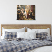 Jan Matejko Rejtan oder der Niedergang Polens Leinwanddruck (Insitu (Schlafzimmer))