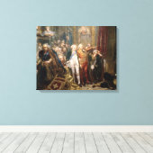 Jan Matejko Rejtan oder der Niedergang Polens Leinwanddruck (Insitu (Holzboden))