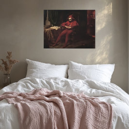 Jan Matejko - Stanczyk während eines Balls, Harleq Leinwanddruck