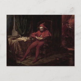 Jan Matejko - Stanczyk während eines Balls, Harleq Postkarte