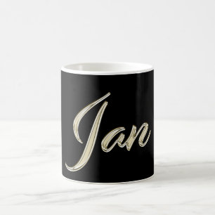 Jan Name whitegold Tasse Teetasse Kaffeetasse