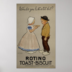 Jan Rinke - Rotino Toast-Keks-Poster Poster