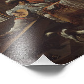 Jan Steen - Das Familienkonzert Fotodruck (Ecke)