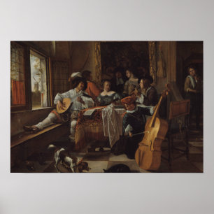 Jan Steen - Das Familienkonzert Poster