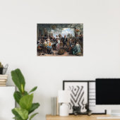 Jan Steen Das tanzende Paar Poster (Heimbüro)