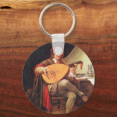 Jan Steen. Selbstporträt Schlüsselanhänger (Vorderseite)