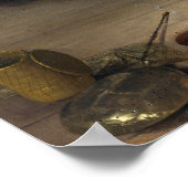 Jan Steen The Lovesick Maiden Poster (Ecke)