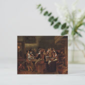 Jan Steen - Zwölfste Nacht Postkarte (Stehend Vorderseite)