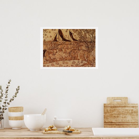 Jan Theodoor Toorop - Waves Poster (Küche)