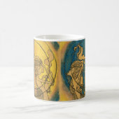 Jan Toorop Art Nouveau Zwei stilisierte weibliche  Kaffeetasse (Mittel)