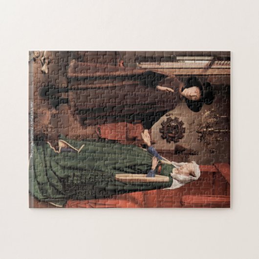 Jan van Eyck - Arnolfini Hochzeitspuzzlespiel Puzzle (Horizontal)