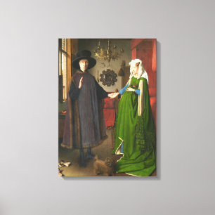 Jan van Eyck Arnolfini Portrait Leinwanddruck