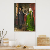 Jan van Eyck Arnolfini Portrait Poster (Küche)