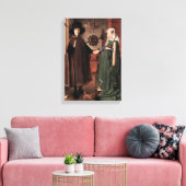 Jan Van Eyck - Arnolfini Wedding Leinwanddruck (Insitu (Wohnzimmer))