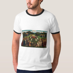 Jan van Eyck Die Anbetung des mystischen Lammes Ku T-Shirt