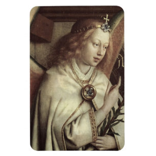 Jan van Eyck Engel, Genter Altar Feine Vintage Magnet