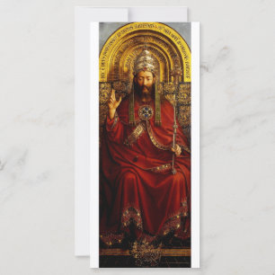 Jan van Eyck Gott der Vater auf dem Thron Fine Art