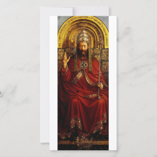 Jan van Eyck Gott der Vater auf dem Thron Fine Art