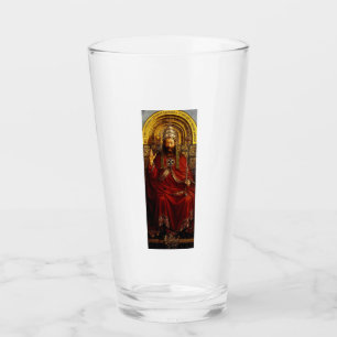 Jan van Eyck Gott der Vater auf dem Thron Fine Art Glas