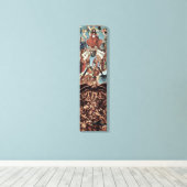 Jan van Eyck - Letzter Jurydiptychenswing Leinwanddruck (Insitu (Holzboden))