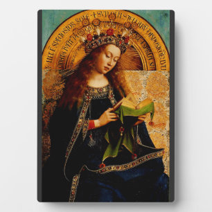 Jan van Eyck - Sammlung feiner Kunst der Jungfrau  Fotoplatte