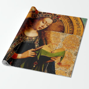 Jan van Eyck - Sammlung feiner Kunst der Jungfrau Geschenkpapier