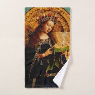 Jan van Eyck - Sammlung feiner Kunst der Jungfrau Handtuch