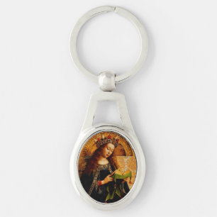 Jan van Eyck - Sammlung feiner Kunst der Jungfrau  Schlüsselanhänger