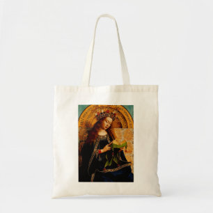 Jan van Eyck - Sammlung feiner Kunst der Jungfrau Tragetasche