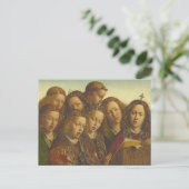 Jan van Eyck Singing angels Gent CC0974 Postkarte (Stehend Vorderseite)