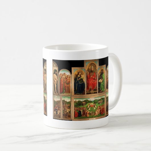 Jan. van Eyck- The Gent Altarpiece Kaffeetasse (VorderseiteRechts)