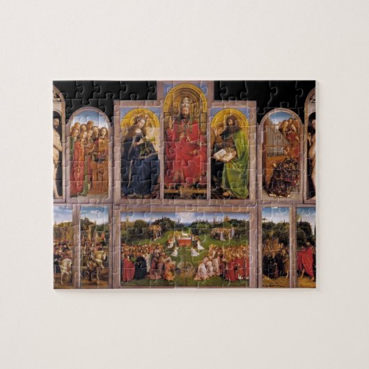 Jan. van Eyck- The Gent Altarpiece Puzzle (Horizontal)