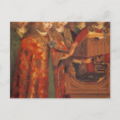 Jan Van Eyck - The Gent Altarpiece - Singing Angel Postkarte (Vorderseite)