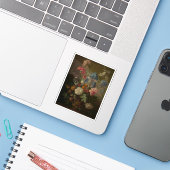 Jan van Huysum - Vase der Blume Aufkleber (Laptop mit iPhone)