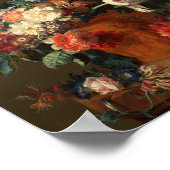 Jan Van Huysum - Vase Of Flowers Poster (Ecke)