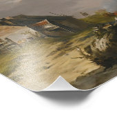 Jan van Os - Shipping In A Storm Off The Coast Fotodruck (Ecke)