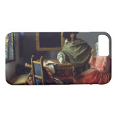 Jan Vermeer - Das Glas Wein Case-Mate iPhone Hülle (Rückseite (Horizontal))