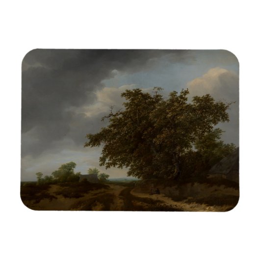 Jan Vermeer, Landschaft am Rande der Dünen Magnet (Horizontal)