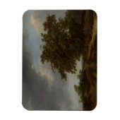 Jan Vermeer, Landschaft am Rande der Dünen Magnet (Vertikal)