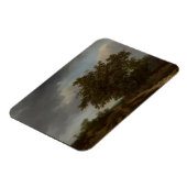 Jan Vermeer, Landschaft am Rande der Dünen Magnet (Linke Seite)