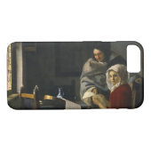 Jan Vermeer - Mädchen unterbricht ihre Musik Case-Mate iPhone Hülle (Rückseite (Horizontal))