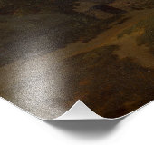 Jan Vermeer van Haarlem, Landschaft mit Bauernhof Fotodruck (Ecke)