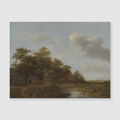 Jan Vermeer van Haarlem, Landschaft mit Bauernhof Magneteinladung (Vorderseite)