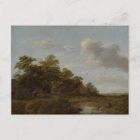 Jan Vermeer van Haarlem, Landschaft mit Bauernhof