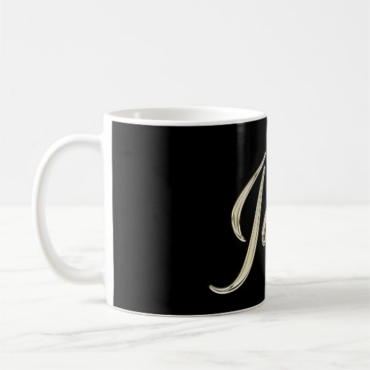Jana white gold Handwriting Tasse Kaffeetasse (Links)