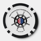 JANAFA-Newport/JASNE Challenge Coin Poker Chip (Rückseite)