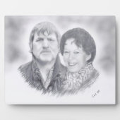 Janay und Bill Plaque Fotoplatte (Vorderseite)