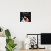Jane Alston Zitat über das Lesen Poster (Heimbüro)