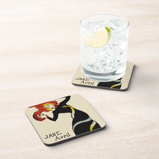 Jane April LAUTREC REDUX Edition Untersetzer (Rechte Seite)